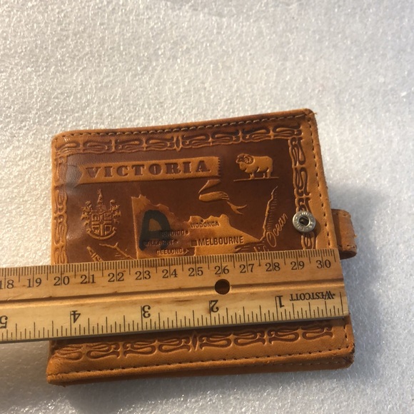 Australian Genuine leather wallet -Brown color - Picture 10 of 16